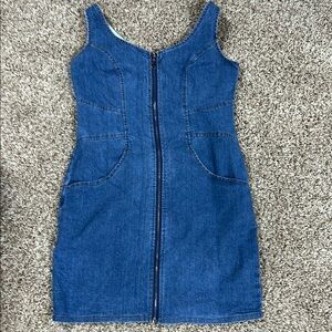 VENUS Blue Denim Mini Dress